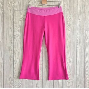 Nike DRI-FIT Size 10 Cropped Pink Pants